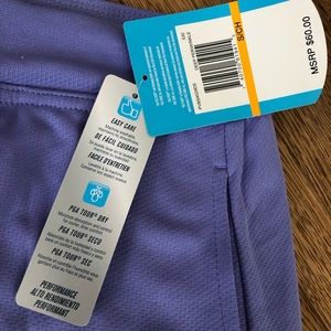$60 PGA Tour women’s golf skort periwinkle nwt